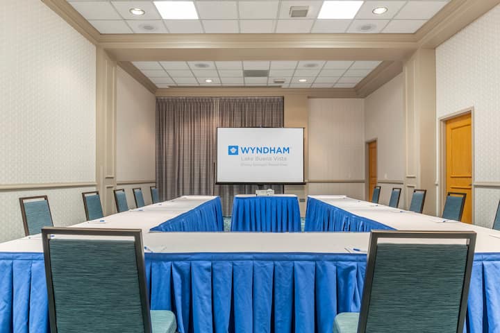 U-shape meeting room at Wyndham Lake Buena Vista Disney Springs Area in Lake Buena Vista, Florida